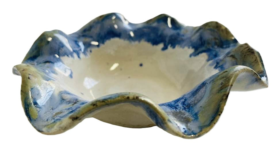 Wavy Dippers Pottery Bowls ( 4 glazes )
