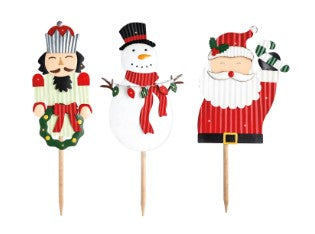 Christmas Light-Up Yard Stake ( Santa, Nutcracker or Snowman )