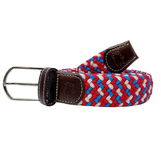 The Natchez Woven Stretch Belt