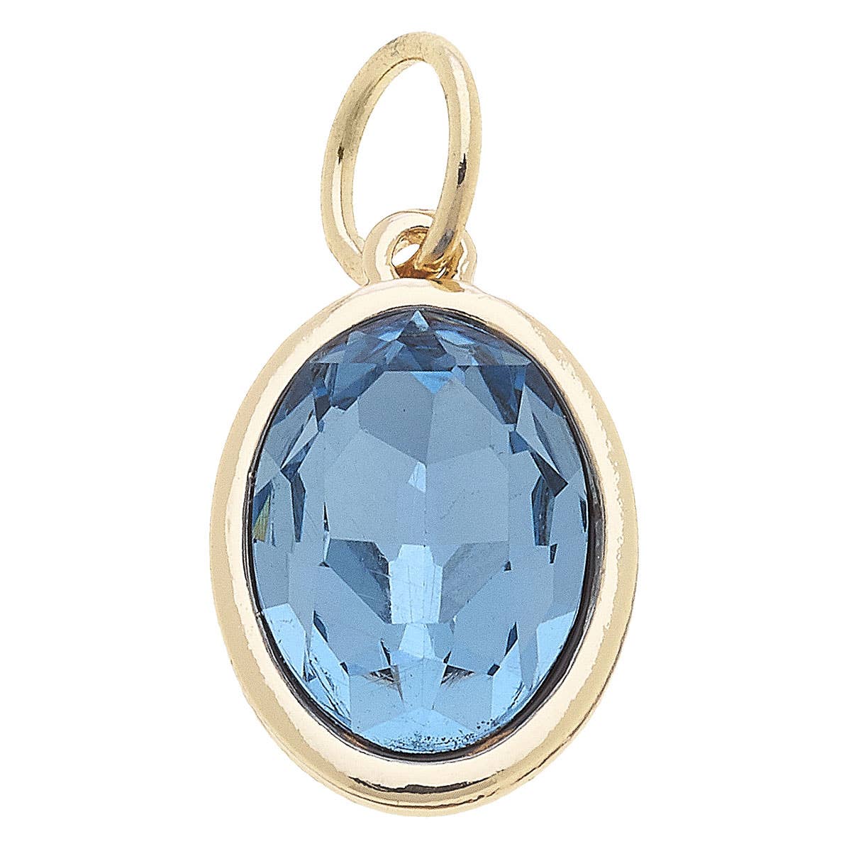 Glass Birthstone Charm