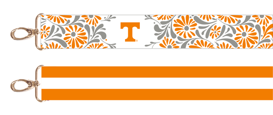 Tennessee Vols Floral Purse Strap