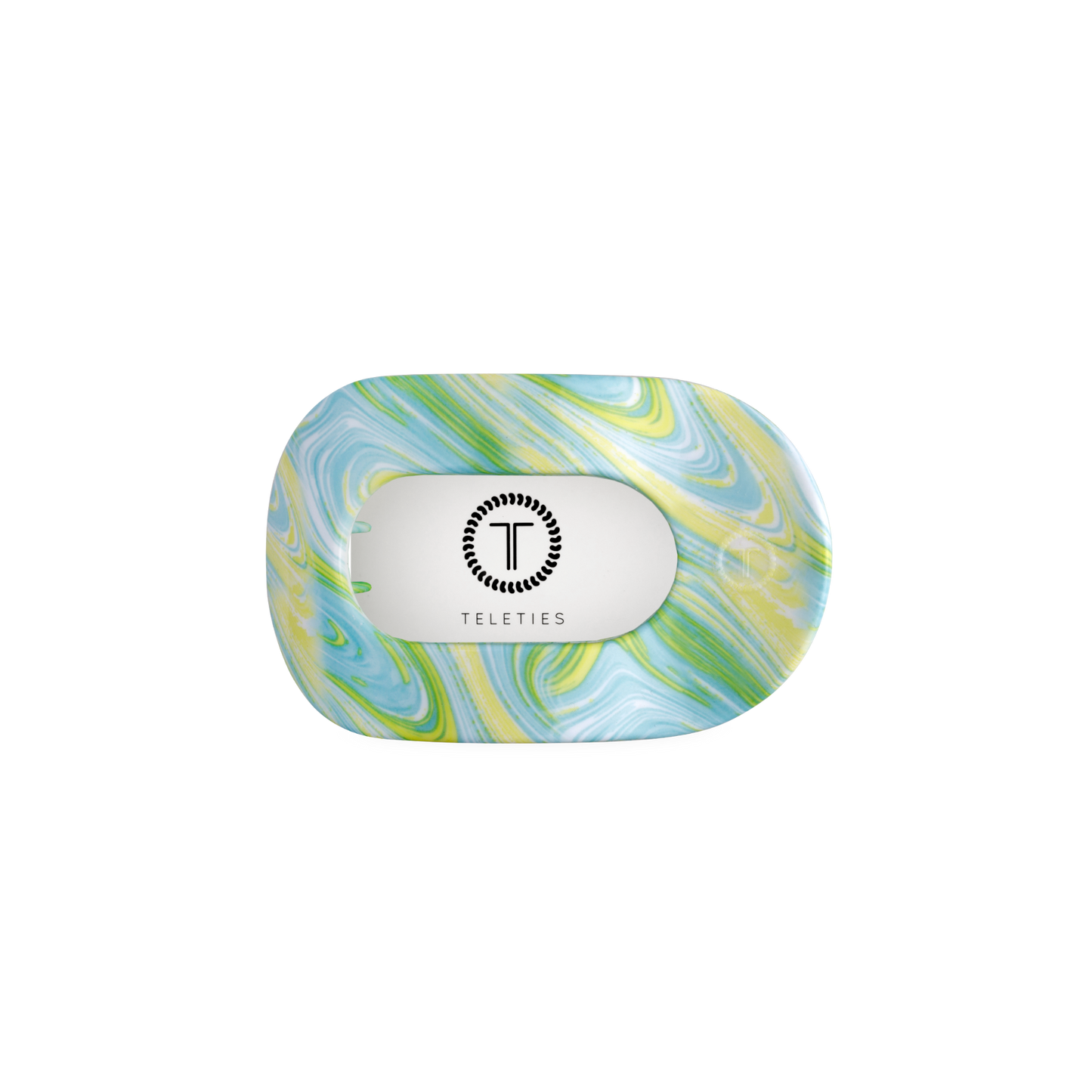 By the Sea Shore | Small | Flat Round Hair Clip