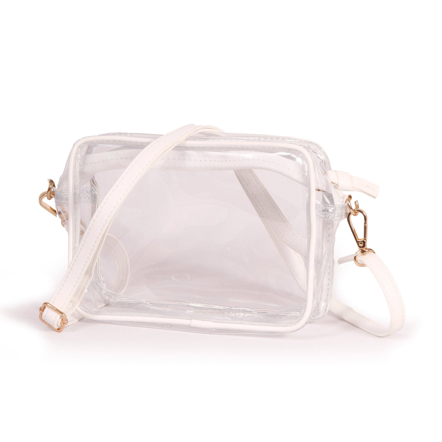 Bridget Clear Purse with Gameday Trim and Straps
