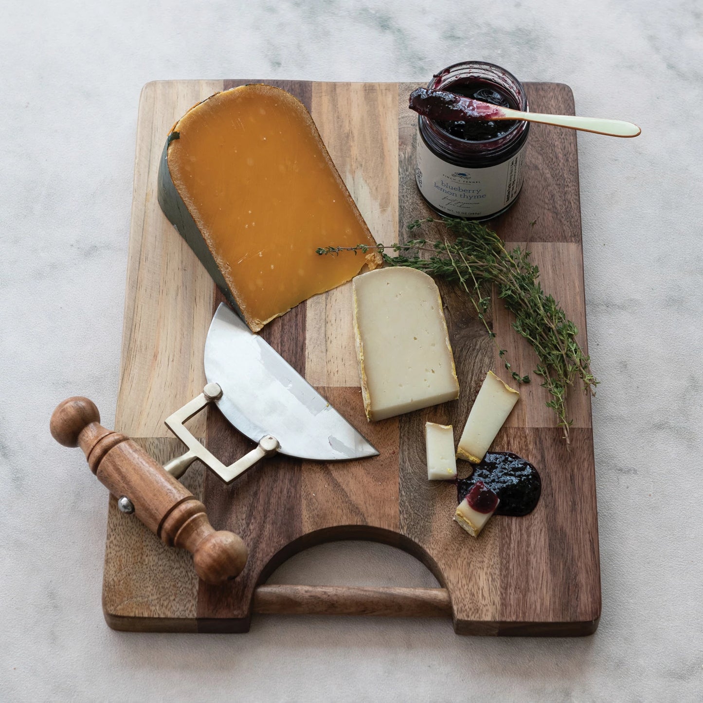 Blueberry Lemon Thyme Fruit Preserves for Cheese 10 oz.