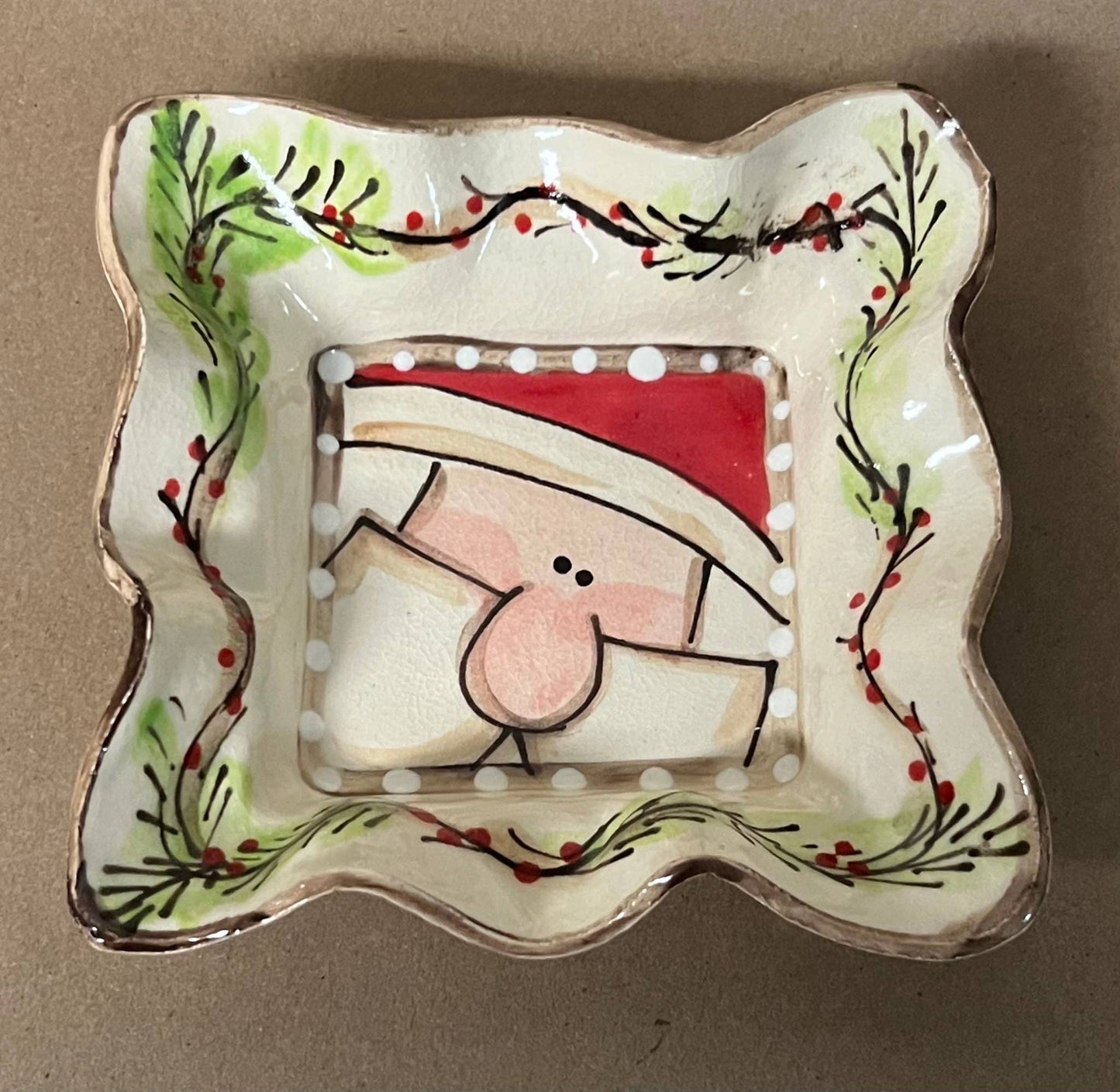 Heartfelt Traditions Santa Condiment Bowl (2025 Christmas Collection)