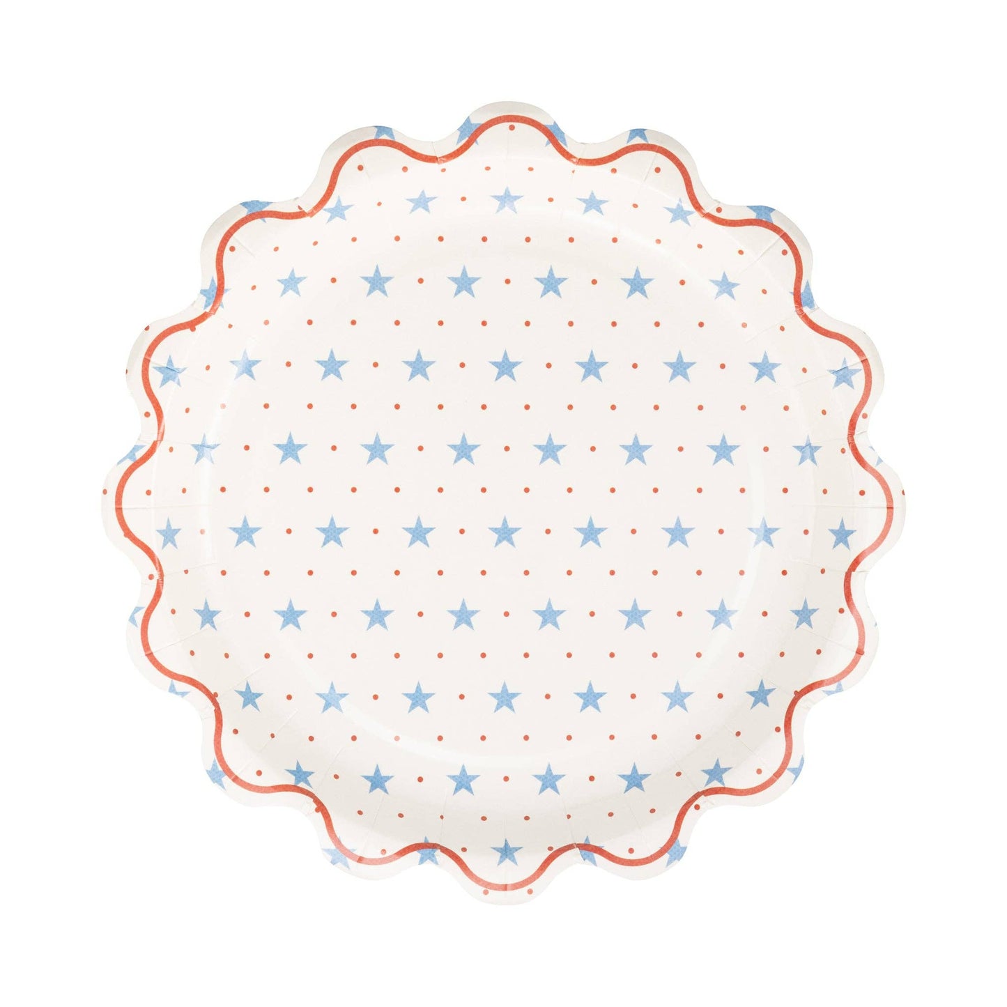 Hamptons Petite Stars 9" Paper Plate