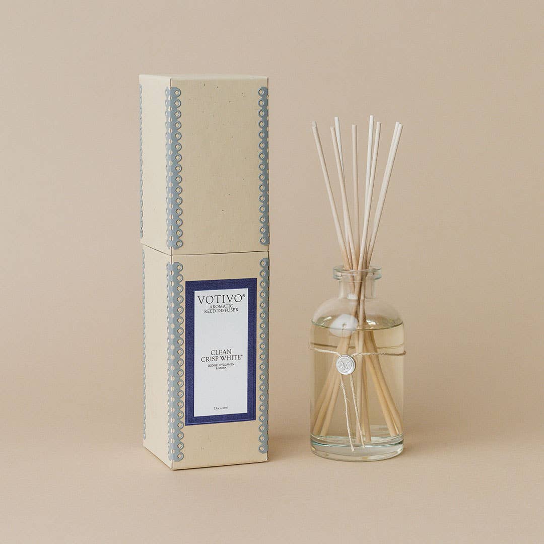 Reed Diffuser - Clean Crisp White