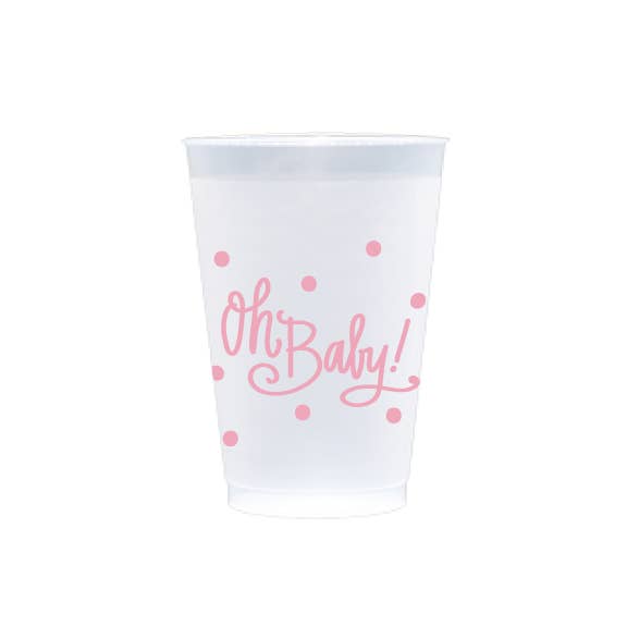 Oh Baby! | Baby Cups & Napkins ( Blue and Pink )