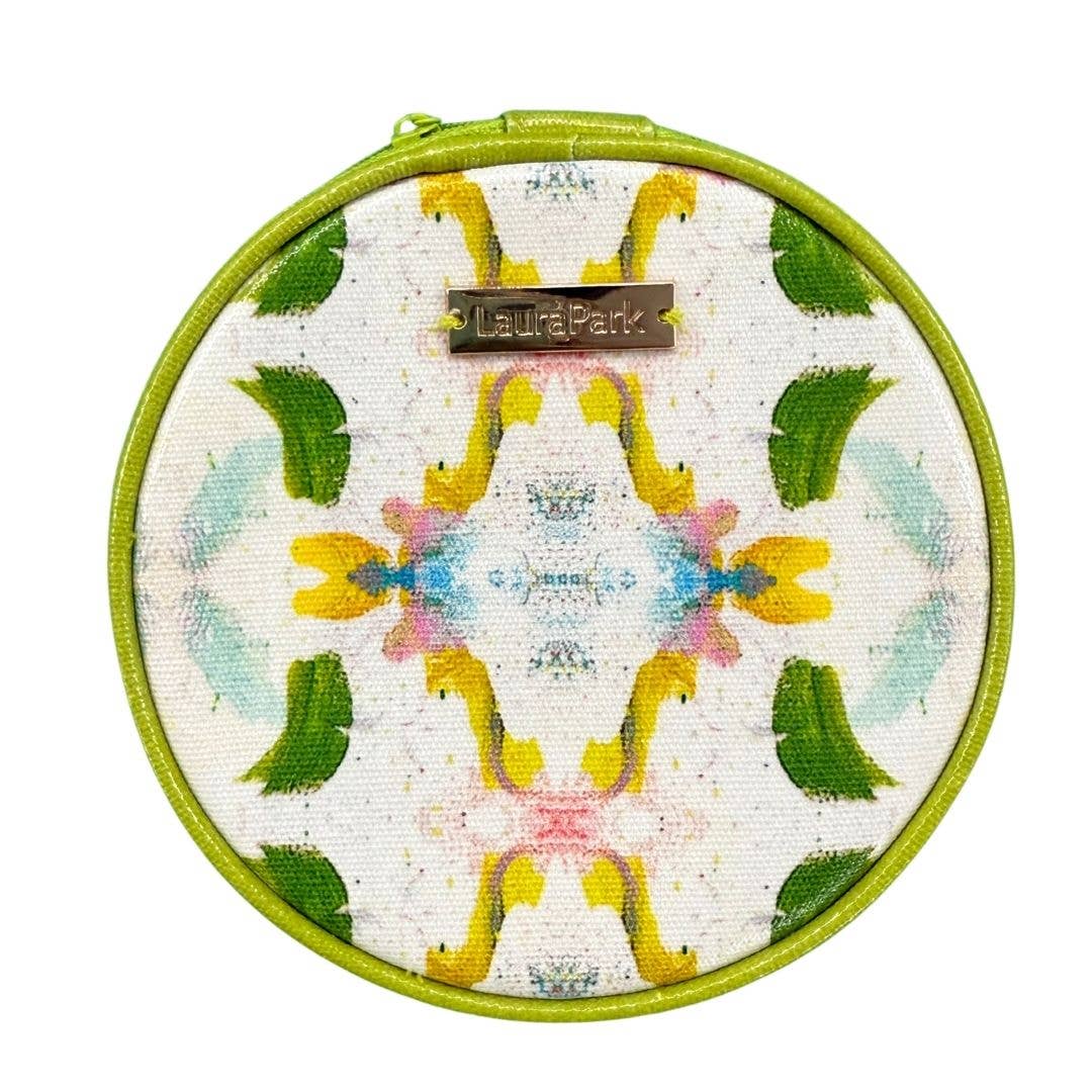 Laura Park Dogwood Round Jewelry Case