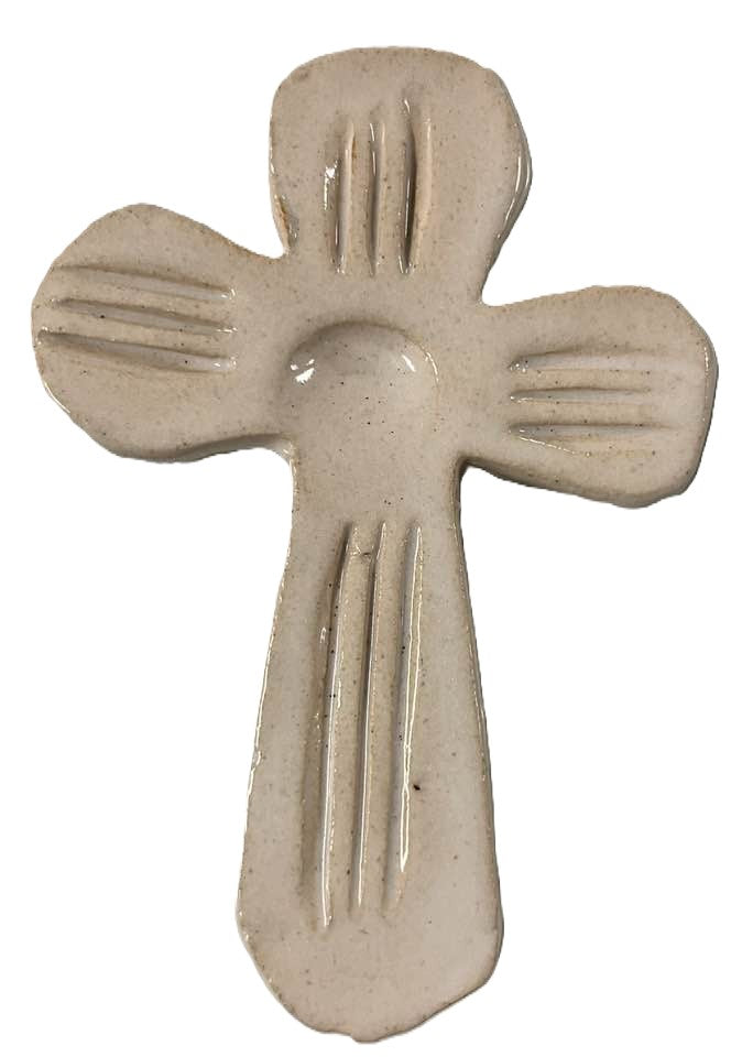 Sheila Clark Pottery Meditation Cross