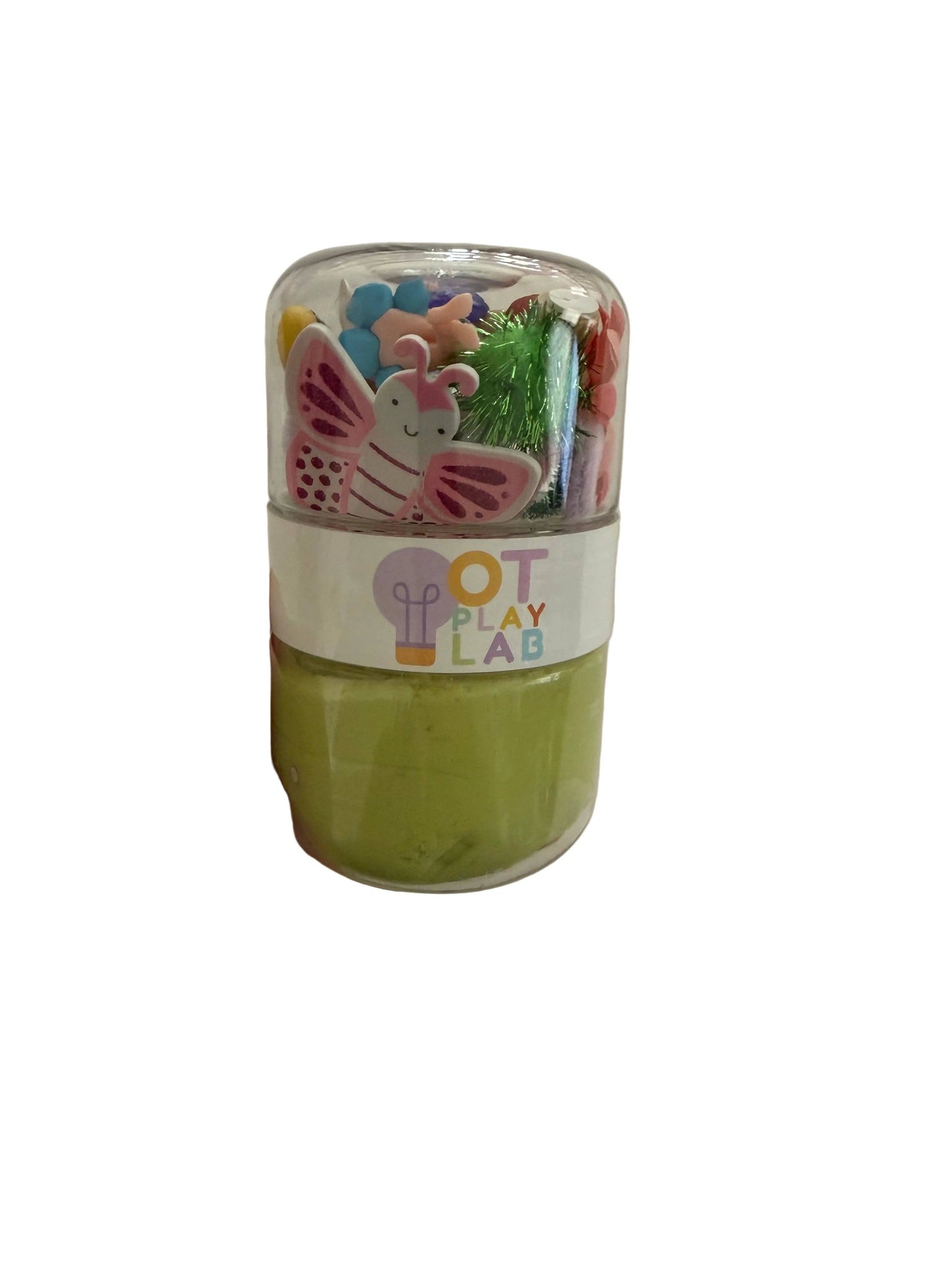 Fairy Garden Sensory Playdough Jar | Fine Motor Toy for Toddlers & Preschoolers