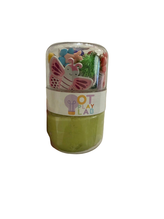 Fairy Garden Sensory Playdough Jar | Fine Motor Toy for Toddlers & Preschoolers