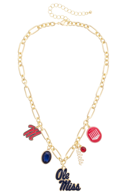Ole Miss Rebels Gameday Charm Necklace