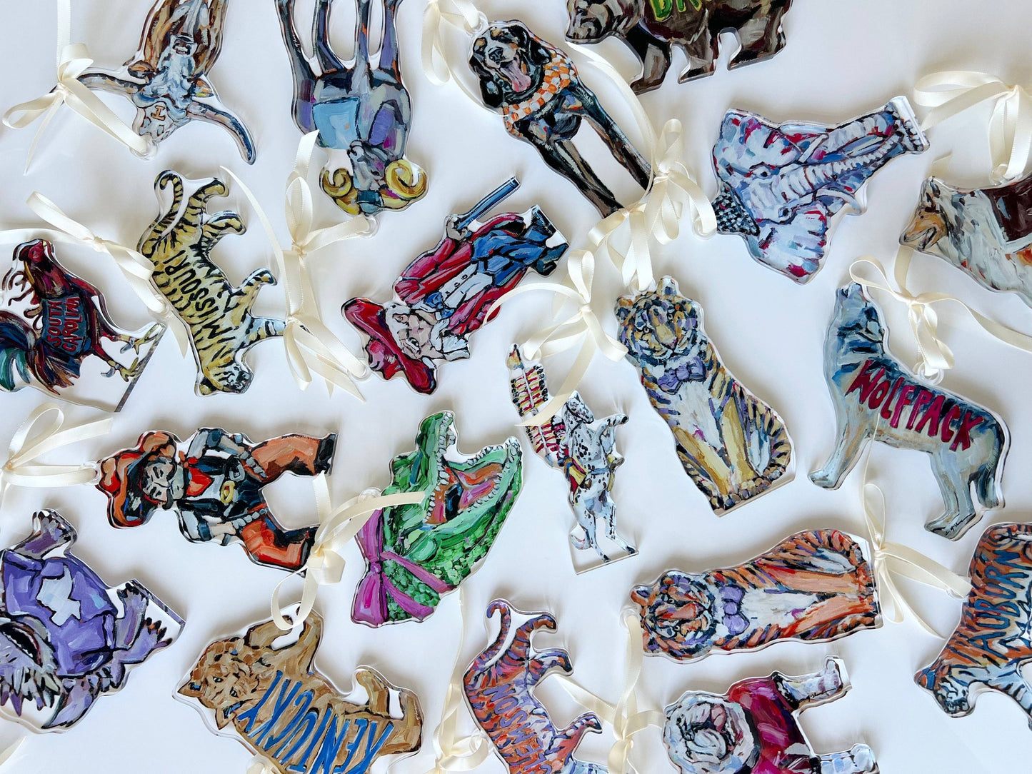 "Tiger Blues" ornament