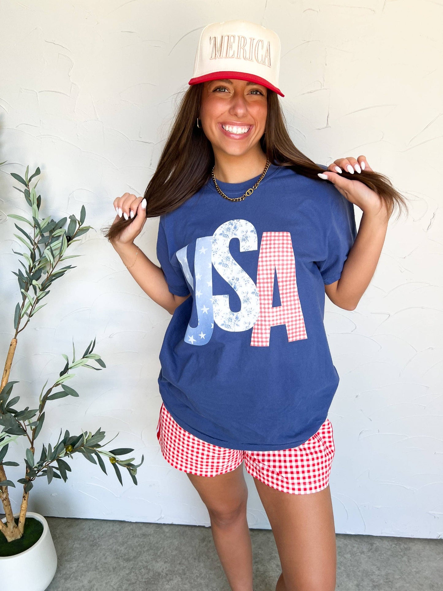 USA Fun Print T-Shirt