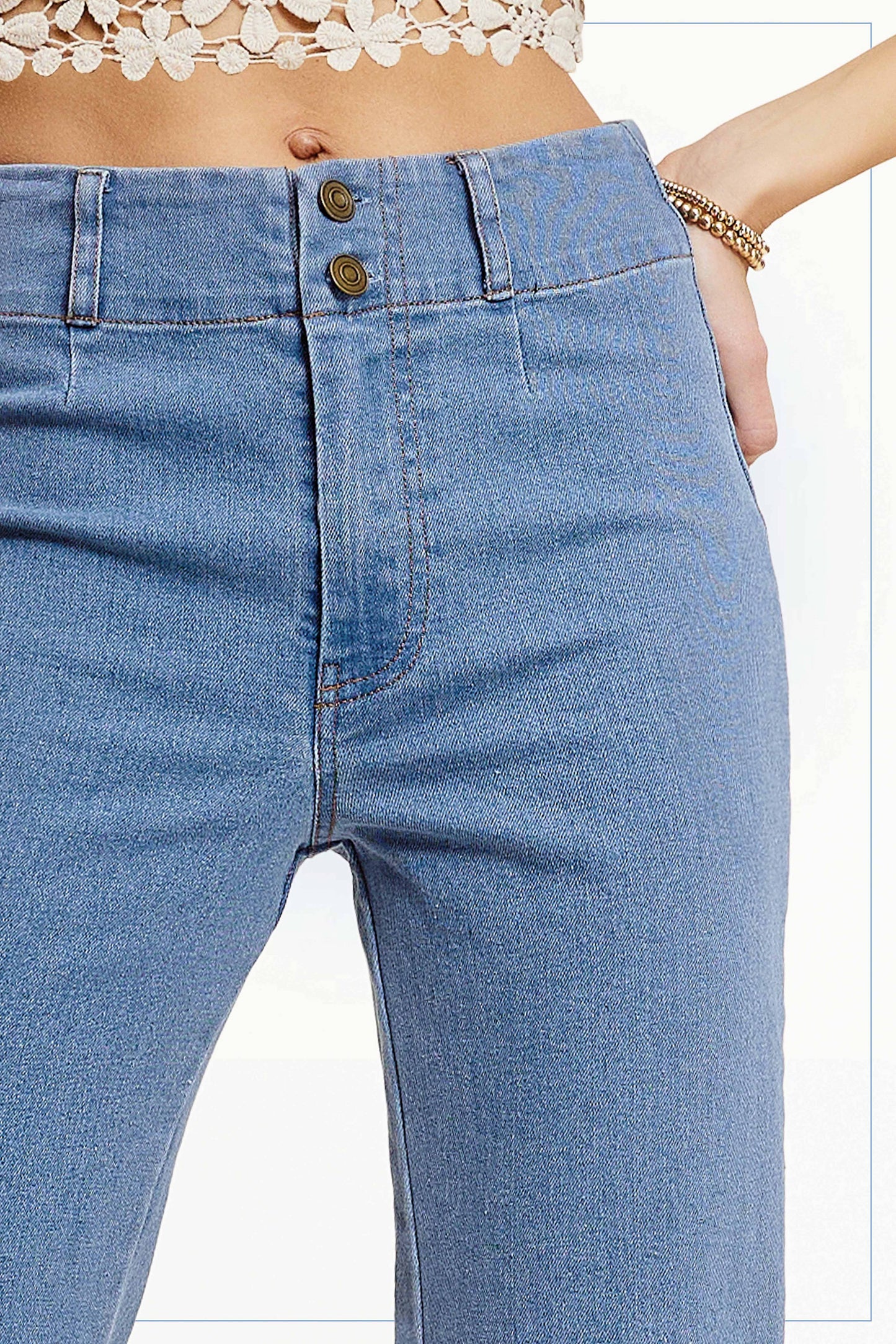 Soft Washed Stretchy High Waisted Wide Flare Pants