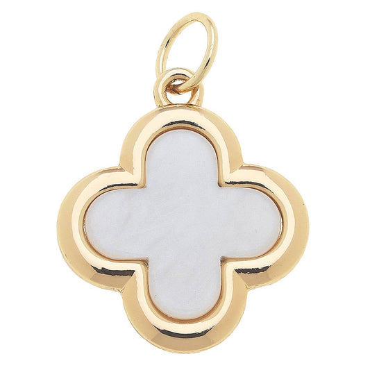 Outline Charm in Mother of Pearl