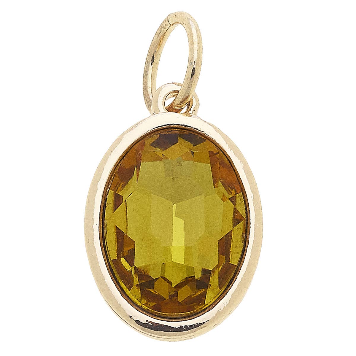 Glass Birthstone Charm