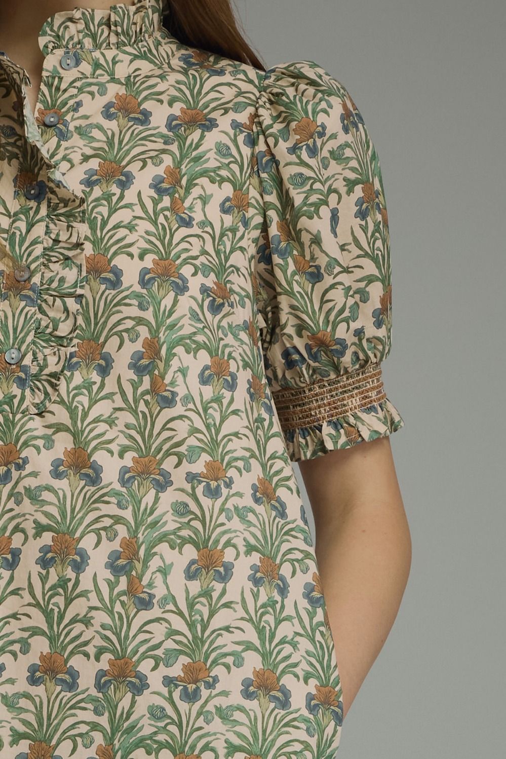 The Felicity Fall Floral Midi Dress
