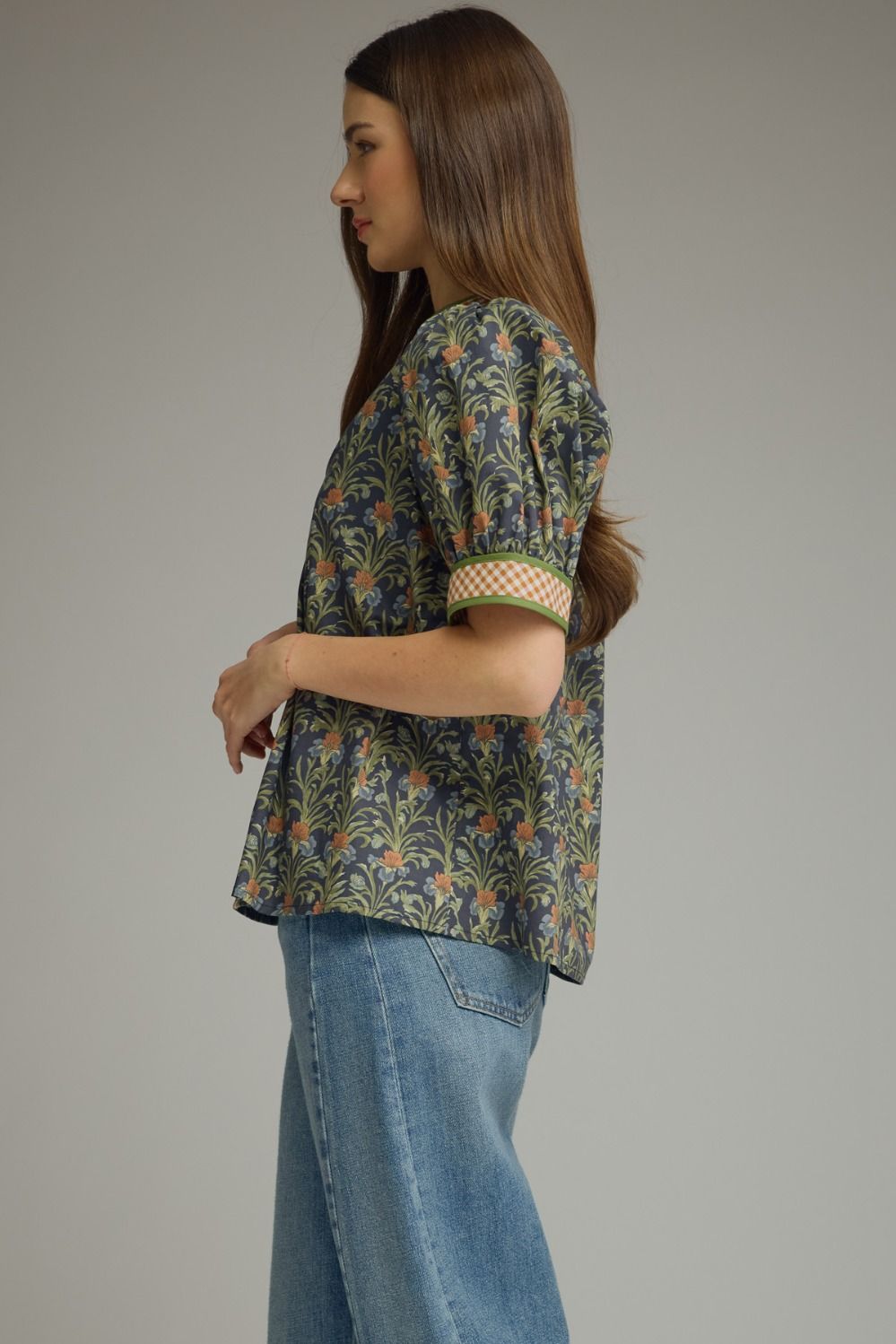 The Sarah Jane Fall Floral Top