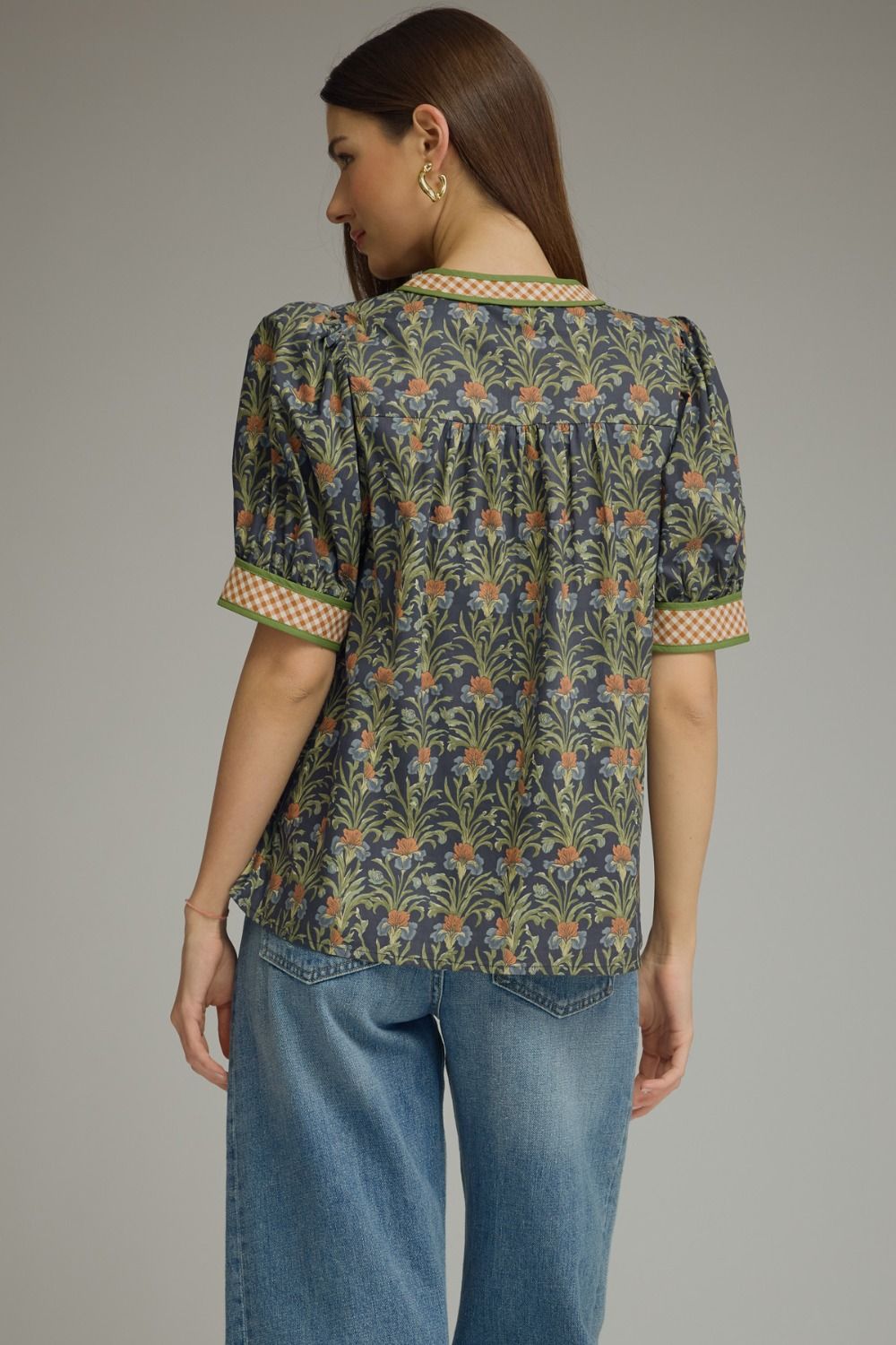 The Sarah Jane Fall Floral Top