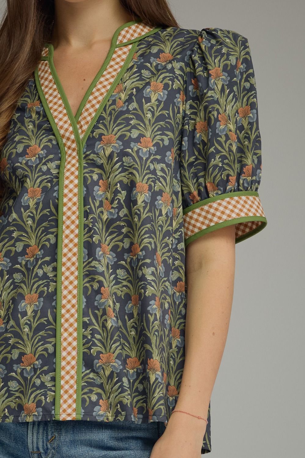 The Sarah Jane Fall Floral Top