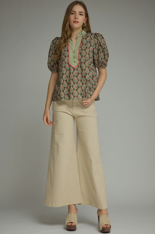 Felicia Fall Floral Top