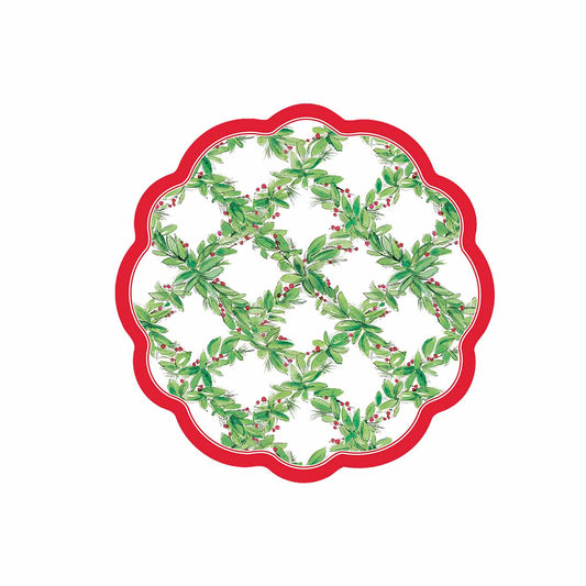 Holly Berry Appetizer/Dessert Bowls/8pk