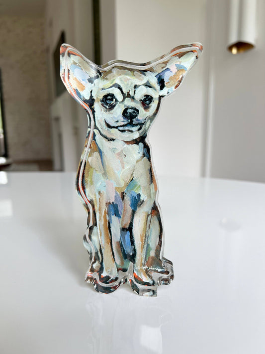 "Chihuahua Light" Acrylic Shelfie