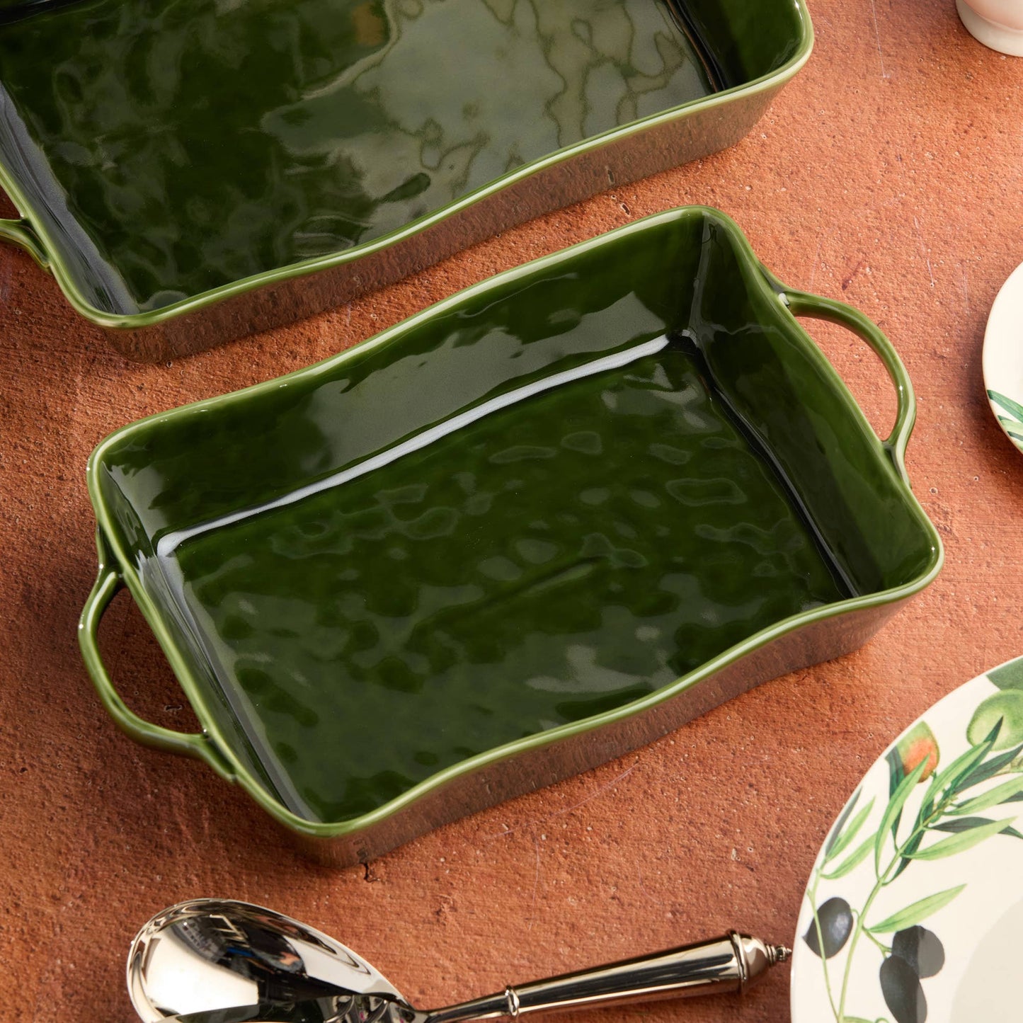 Verde Medium Rectangular Baker 14x 8.75x2.75in
