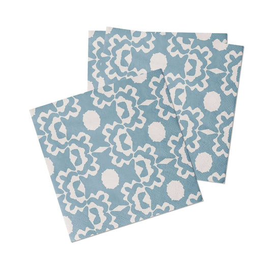 Laura Park Aspen French Blue Cocktail Napkins