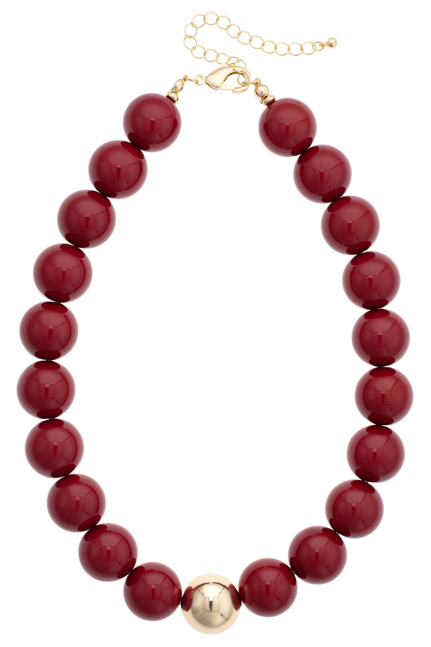 The Marjorie Game Day Beaded Necklace