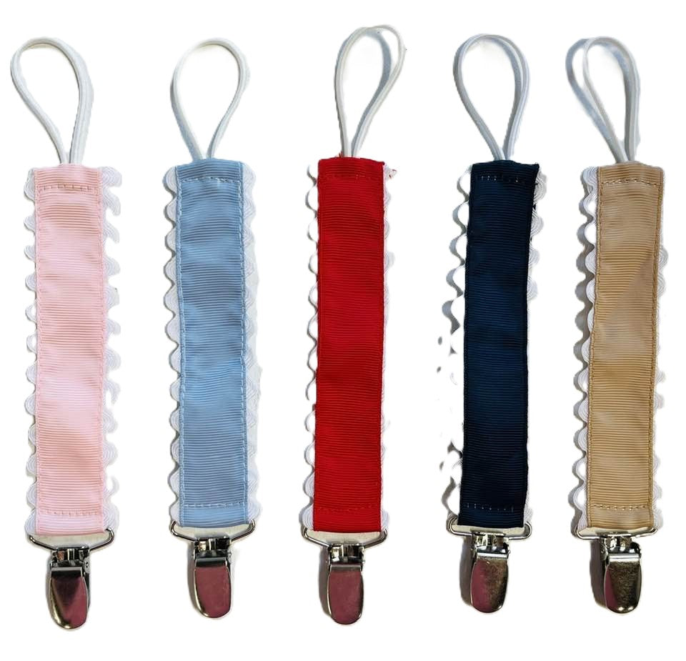 Pacifier Clips ( Multiple Colors/Styles )