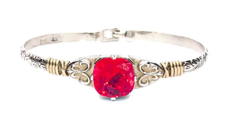 Earth Grace Heirloom Bracelet Sterling / 14K Gold Plated 1040