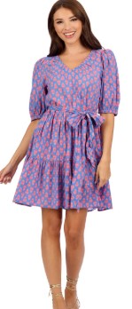 Audra V-neck Dress