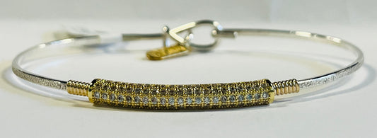 Star Pave Bracelet Sterling / Bronze