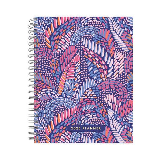 Mary Square Planner Mosaic Meadow Blue