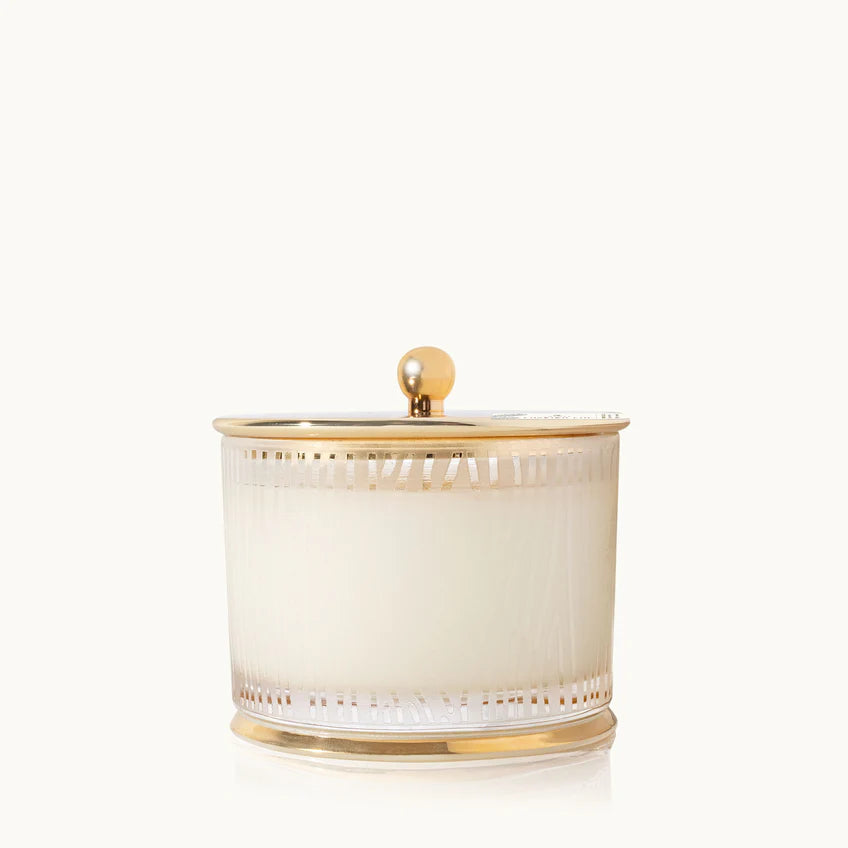Frasier Fir Large Poured Candle, Frosted Wood Grain (2 sizes)