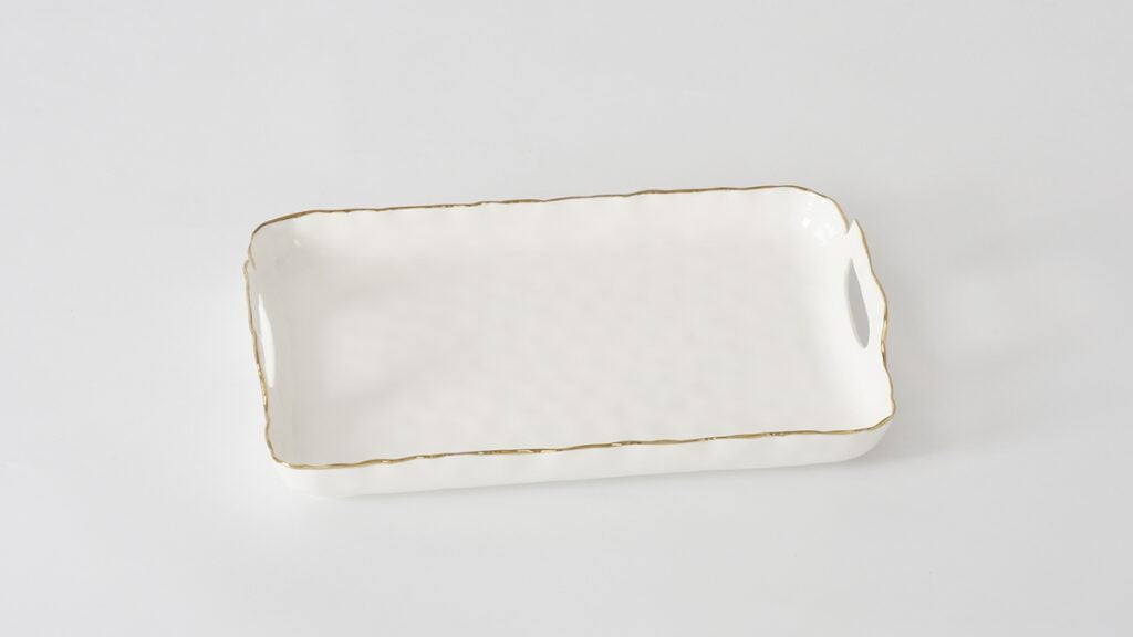 Rectangular Tray with Handles