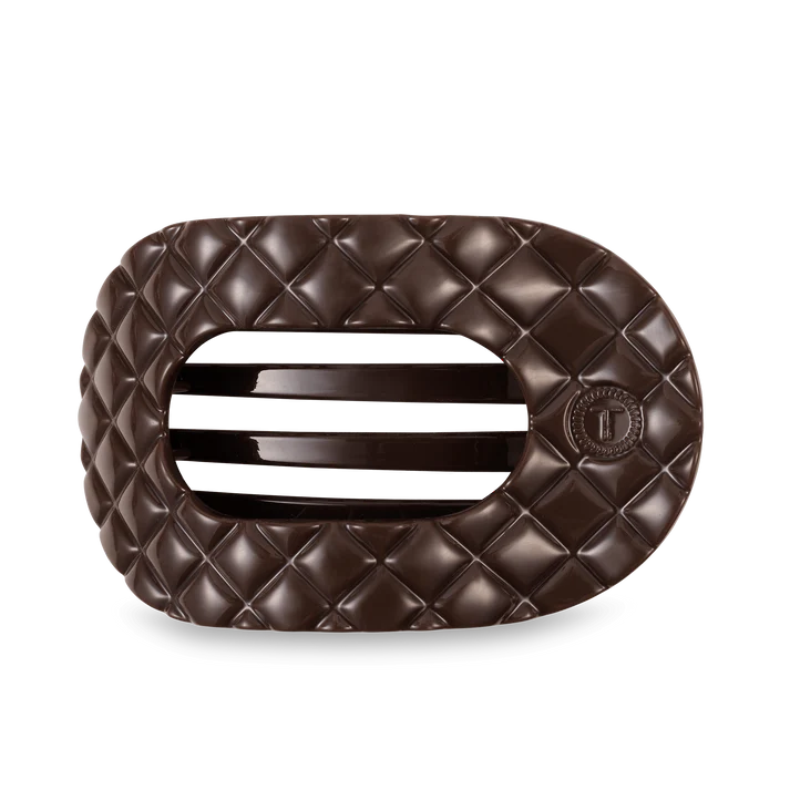 Teleties Large Flat Round Hair Clip
