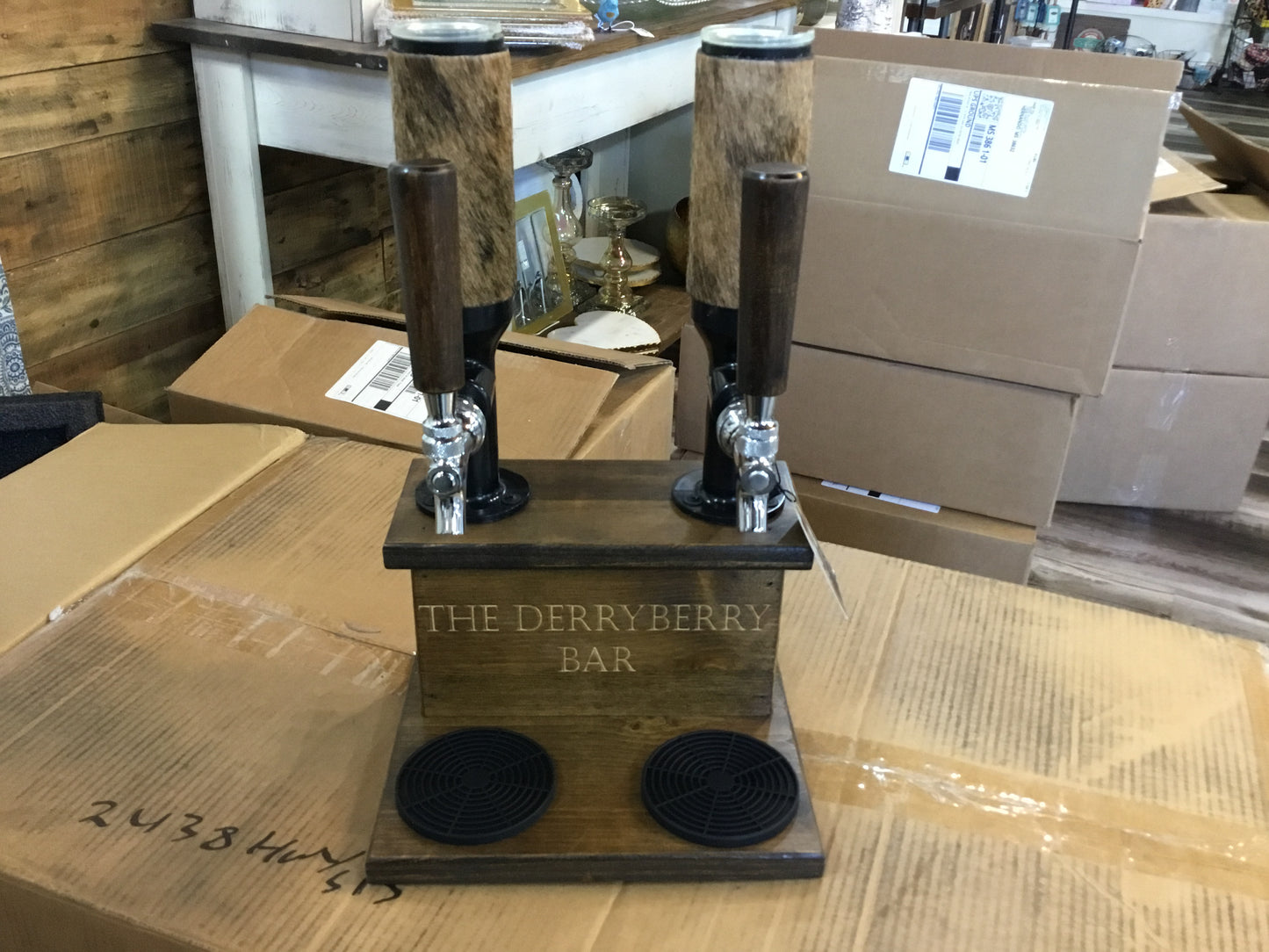 Whiskey Towers Double Bar  dispenser