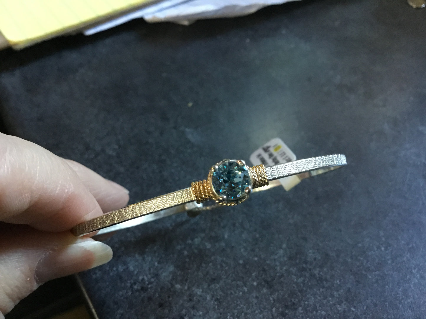 Birthstone bracelet 1003 sterling silver